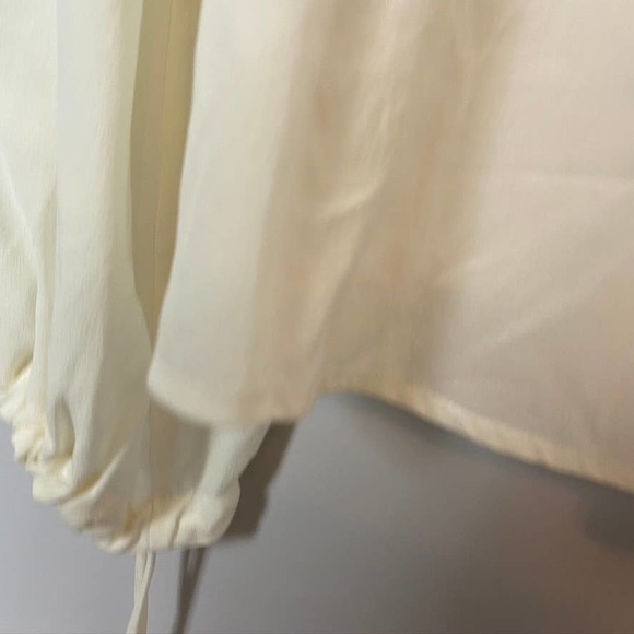 ALLSAINTS | Laya Lace Shirt in Chalk White Large - Picture 5 of 8